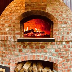 Hanover Winery - Wood Fired Pizza!  2023 custom built brick oven.
