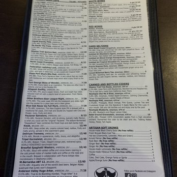 The Refuge - Menu February 2022 - Burgers Near Me - San Mateo, California