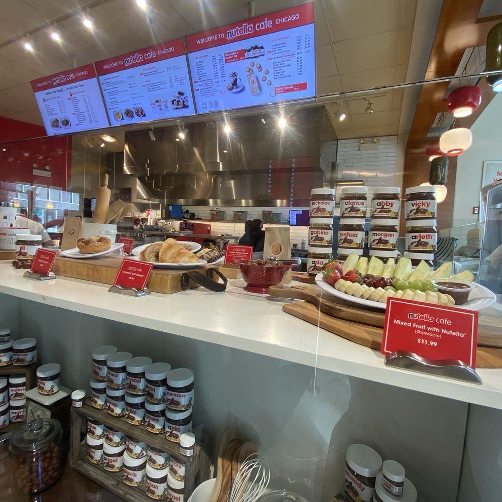 Nutella Cafe - Desserts Near Me - Chicago, Illinois Nutella Cafe - Desserts Near Me - Chicago, Illinois