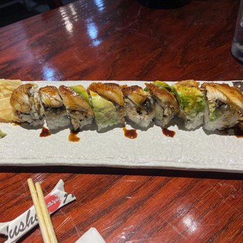 Sushi Arashi - Dragon roll - Sushi Bars Near Me - Mountain View, California Sushi Arashi - Dragon roll - Sushi Bars Near Me - Mountain View, California