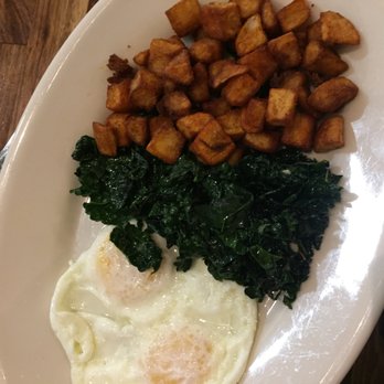 Floret - The basic, with 'taters.  Love that super-salty, garlicky briny kale. - Vegetarian Near Me - Seattle, Washington
