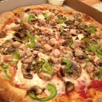 Pizza Go - Chicken, mushroom & green paper - not so great - Pizza Near Me - Los Angeles, California Pizza Go - Chicken, mushroom & green paper - not so great - Pizza Near Me - Los Angeles, California