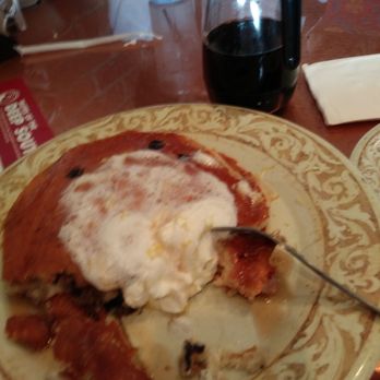 Another Broken Egg Cafe - Bluberries and Goat cheese pancakes - Cafes Near Me - Memphis, Tennessee
