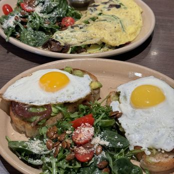 Snooze, an A.M. Eatery - Bravocado Toast* Garden Harvest Omelet* - Breakfast & Brunch Near Me - Orange, California Snooze, an A.M. Eatery - Bravocado Toast* Garden Harvest Omelet* - Breakfast & Brunch Near Me - Orange, California