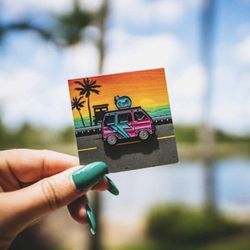 Little Snokyo - Snokyo's truck got so famous someone made pins of it!