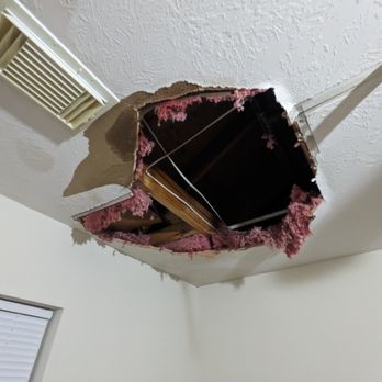 Greenwise Roofing - Office Interior Damage - Roofing Near Me - Houston, Texas