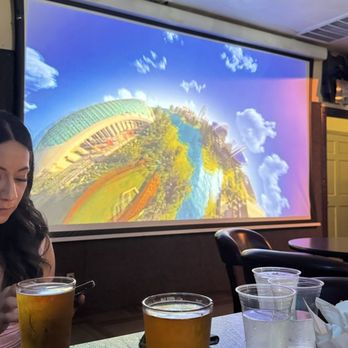Black Watch Pub - The screen for the games - Pubs Near Me - Upland, California