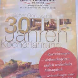Rosi's Restaurant am Bahnhof