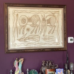 If These Walls Could Talk - Our framed African piece came out amazingly.  Thanks.  F. Shackelford