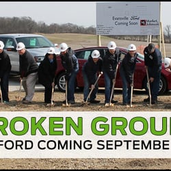 Evansville Ford - Ground Breaking in April 2014!