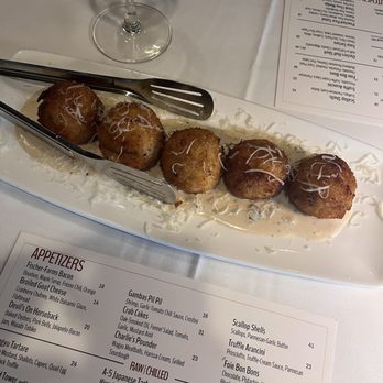 Anthony's Chophouse - Truffle arancini - Steakhouses Near Me - Carmel, Indiana Anthony's Chophouse - Truffle arancini - Steakhouses Near Me - Carmel, Indiana
