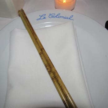 Le Colonial - Place setting - Vietnamese Near Me - Chicago, Illinois Le Colonial - Place setting - Vietnamese Near Me - Chicago, Illinois