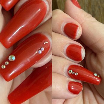 VIP Nails & Spa - How they look today, barely on day 9. - Nail Salons Near Me - Lodi, California