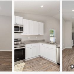 Repair Replace - Installed cabinets flooring and painted walls