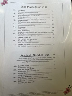 Menu photo 2 Hana Pho Biloxi, MS