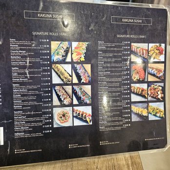 Kakuna Sushi - Menu - Sushi Bars Near Me - Milpitas, California Kakuna Sushi - Menu - Sushi Bars Near Me - Milpitas, California