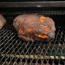 Strickly Southern Catering - Another shot of our pulled pork before the pulling. This pork is ready to come off of the smoker!