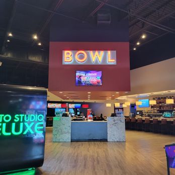 Pinstack - Check-in desk for bowling. - Bowling Near Me - Allen, Texas