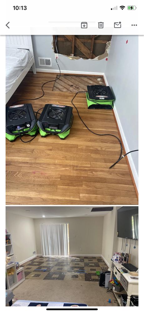 Slide of Urgent Water Restoration