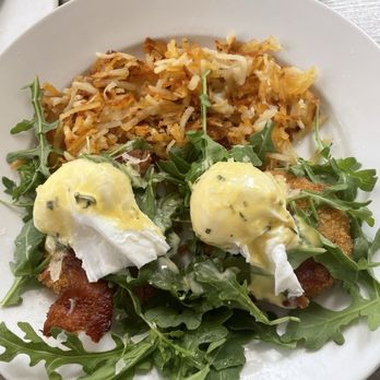 Shorehouse Kitchen - Crispy Parmesan Risotto and Honey Cured Bacon Benedict - Breakfast & Brunch Near Me - Carlsbad, California Shorehouse Kitchen - Crispy Parmesan Risotto and Honey Cured Bacon Benedict - Breakfast & Brunch Near Me - Carlsbad, California