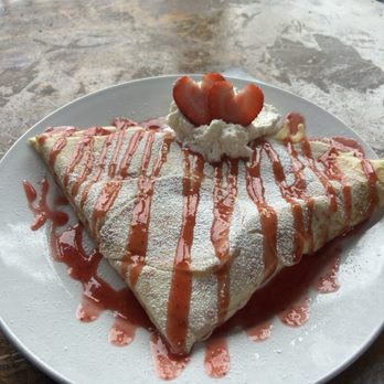 Pink Pony Cafe - Strawberry cream crepe - Cafes Near Me - Port Angeles, Washington Pink Pony Cafe - Strawberry cream crepe - Cafes Near Me - Port Angeles, Washington