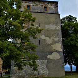 Giechburg - Massive Tower House--first building on this castle hill