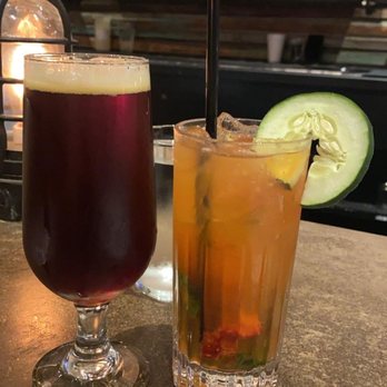 101 Craft Kitchen - Strawberry cucumber caipirinha - New American Near Me - Westerville, Ohio