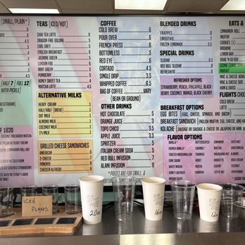 1820 Coffee House - menu - Coffee & Tea Near Me - Alvin, Texas