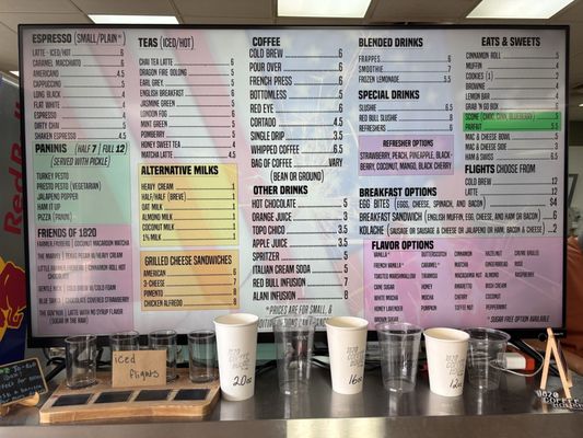 Menu photo 1 1820 Coffee House Alvin, TX