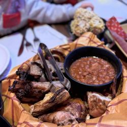 Roundup Rodeo BBQ - Evil Dr. Smoked Ribs - Buttercup's Beef Brisket - Theres a Sausage in my Boot - Firé -grilled Pork Sausage - BBQ Chicken-with Style!