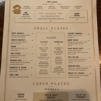 Nada - Menu - Mexican Near Me - Cincinnati, Ohio Nada - Menu - Mexican Near Me - Cincinnati, Ohio