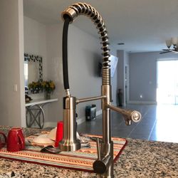 Beautiful special upgrade reverse osmosis with alkaline faucet with RO spout.