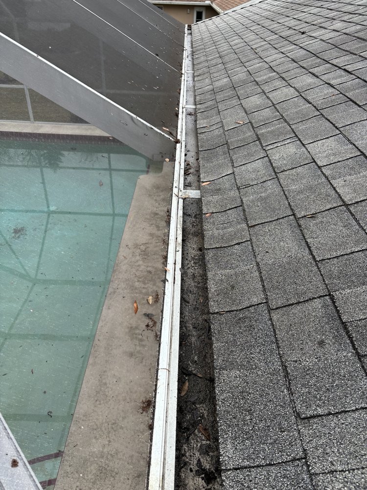 Slide of Gutter Be Clean