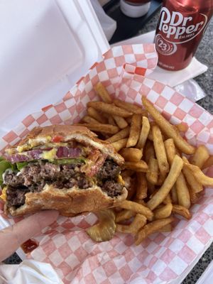 trump burger by null