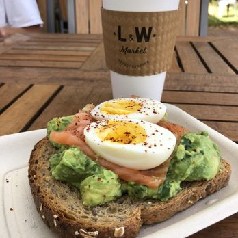 L & W Market - Fabulous Avo toast with gravlax ..... - Specialty Food Near Me - Bridgehampton, New York