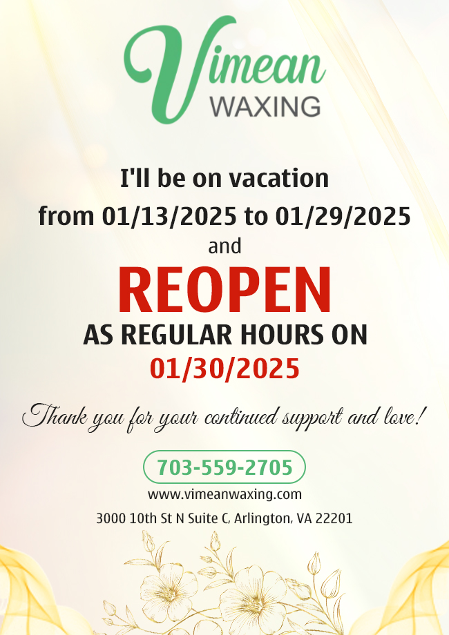 Vimean Waxing Logo