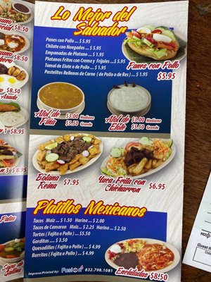 Menu photo 4 Reina's Restaurant Houston, TX Menu photo 4 Reina's Restaurant Houston, TX