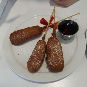 Over Easy - Tavernier - it was great lit spice , its a fancy corn dog - Breakfast & Brunch Near Me - Tavernier, Florida Over Easy - Tavernier - it was great lit spice , its a fancy corn dog - Breakfast & Brunch Near Me - Tavernier, Florida