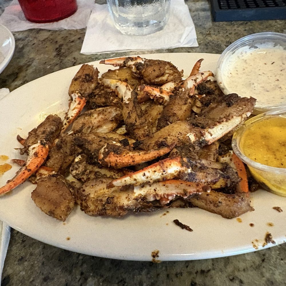 Blackened Blue Crab claws Blackened Blue Crab claws