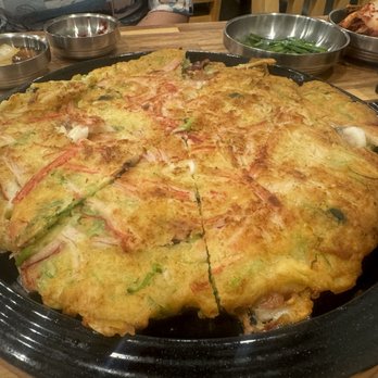 Moobongri Soondae - Seafood pancake - Soup Near Me - Artesia, California Moobongri Soondae - Seafood pancake - Soup Near Me - Artesia, California