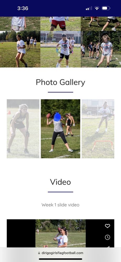 Dirigo Girls Flag Football - social services organization in Westbrook, ME