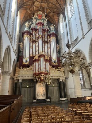 The St. Bavo Church in Haarlem by null