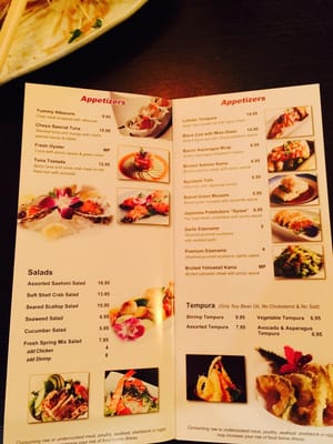 Menu photo 8 Choya Japanese Cuisine Ladera Ranch, CA Menu photo 8 Choya Japanese Cuisine Ladera Ranch, CA