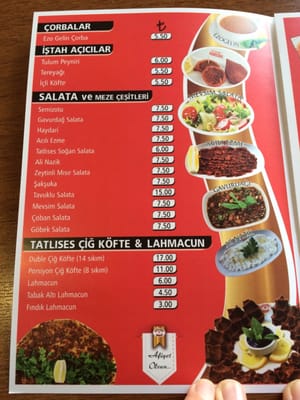 Menu photo 1 Tatlıses Kebap Istanbul, 34