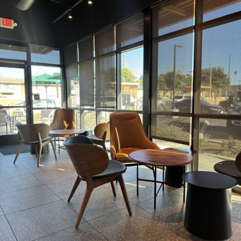 Starbucks - Interior seating of SB 1.19.26 - Coffee & Tea Near Me - Riverside, California