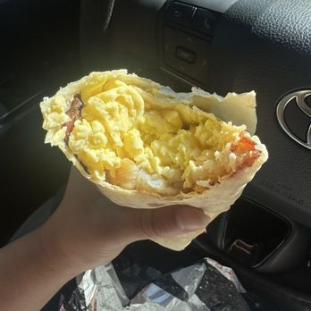 Chick-fil-A - Hash Brown Scramble Burrito - Fast Food Near Me - Stockton, California Chick-fil-A - Hash Brown Scramble Burrito - Fast Food Near Me - Stockton, California