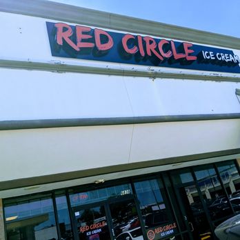 Red Circle Ice Cream - Outside - Desserts Near Me - Houston, Texas Red Circle Ice Cream - Outside - Desserts Near Me - Houston, Texas