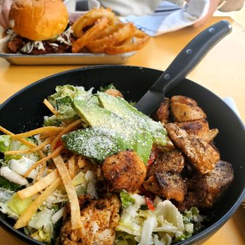 Sena On Myrtle - Yummy chicken Ceasars salad - New American Near Me - Monrovia, California Sena On Myrtle - Yummy chicken Ceasars salad - New American Near Me - Monrovia, California