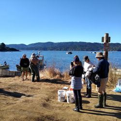 California Coastal Cleanup Day - Getting ready to head out.