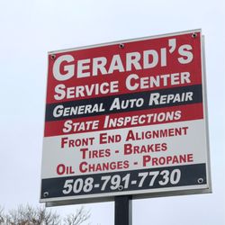 Gerardi's Service Center - Sign
